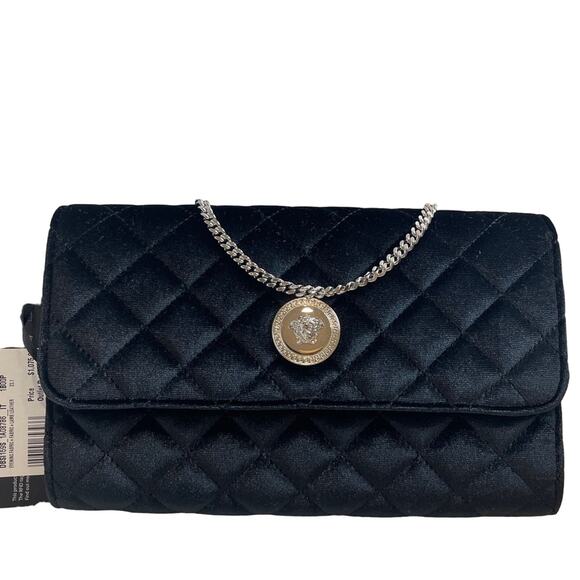 Versace Handbags - Versace velvet crossbody bag